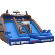 inflatable adult slide